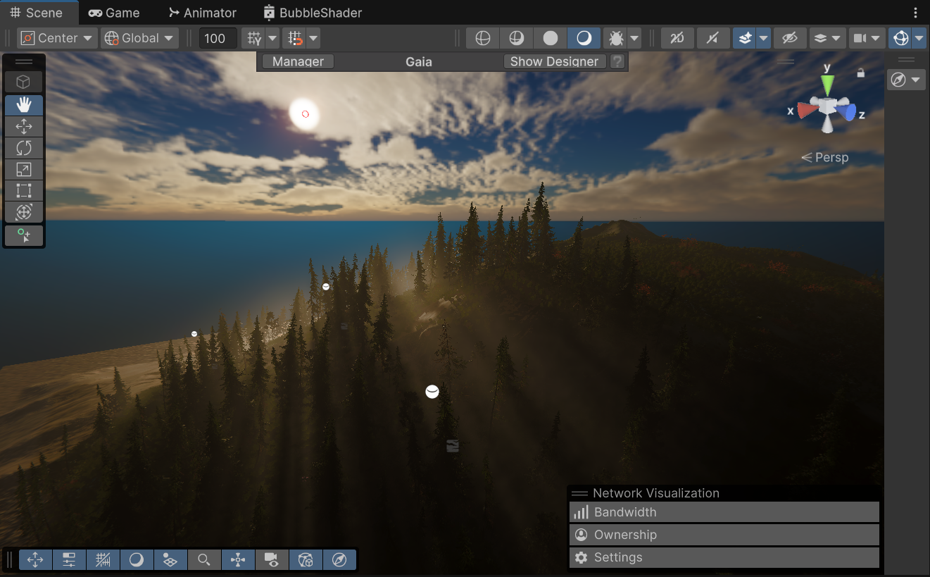 Final Render: Morning Forest